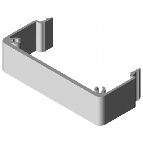PROFILE - ITEM - 0.0.487.42,  CONDUIT PROFILE U 80x40 D80 SE