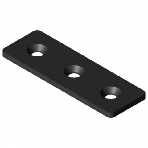 PROFILE ALUMINIU - ITEM - 0.0.640.54,  BRACKET 8 120x40