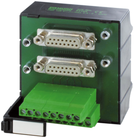 HEAVY DUTY - MURR - 54165, SV-2 X SUB D 15 -KL. FOR SIGNAL TRANSFER