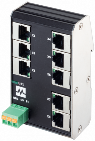 IT - MURR - 58902, XENTERRA 8TX UNMANAGED SWITCH 8 PORT 100MBIT