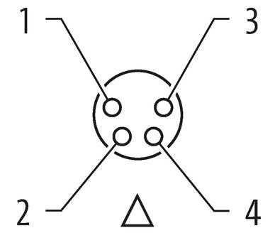 MURR - 7000-08061-6100500, M8 CABLE 4X0.25 5M [3]