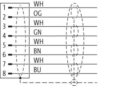 MURR - 7000-21001-7900500, M12 FEMALE ETHERNET [1]