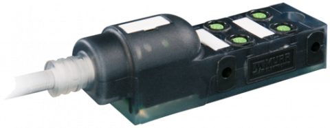 MODULE IO - MURR - 8000-84010-3370300, EXACT 8 4XM8 3 POLE PRE WIRED CABLE