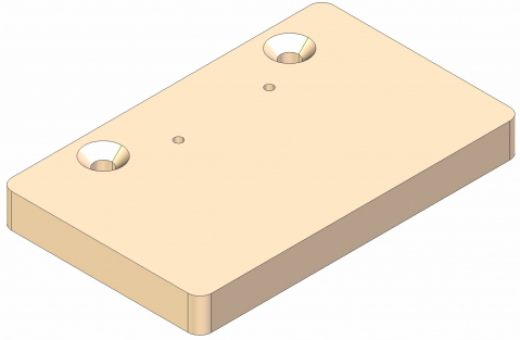 10158 - 10158.006.D-010 - PLACA 4 SUPORT PRIZA