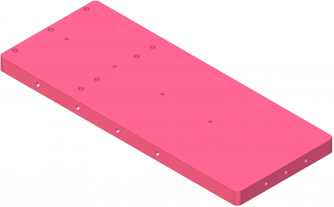 VERSUNI - 10143.005.D-007 - PLACA FIXTURA