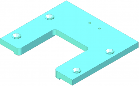 10174 - Dispozitive MASTERPIECE - 10174.001.D-141 - PLACA SUPERIOARA