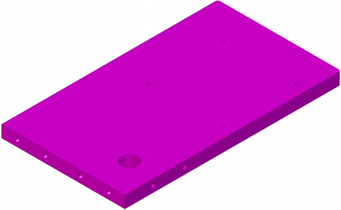 VIPER - 10143.007.D-010 - PLACA SUPORT 1