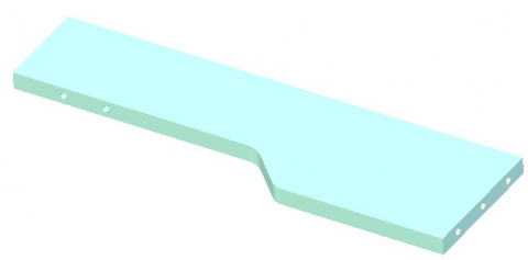 10158 - 10158.001.D-009 - PLACA SUPORT 2