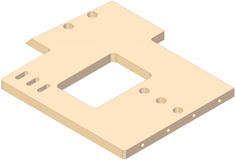 VIPER - 10143.007.D-016 - PLACA SUPORT 3