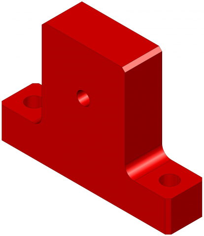 26022 - Omnia Pannarello Assembly - 26022.001.D-013 - PLACA SUPORT 3
