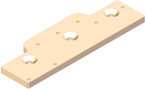 VIPER - 10143.007.D-016 - PLACA SUPORT 4