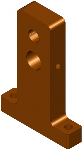 26022 - Omnia Pannarello Assembly - 26022.001.D-014 - PLACA SUPORT 4