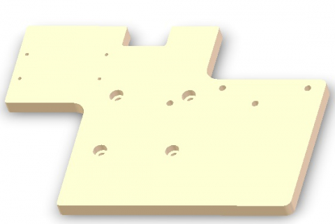 VIPER - 10143.017.D-016 - PLACA SUPORT 5