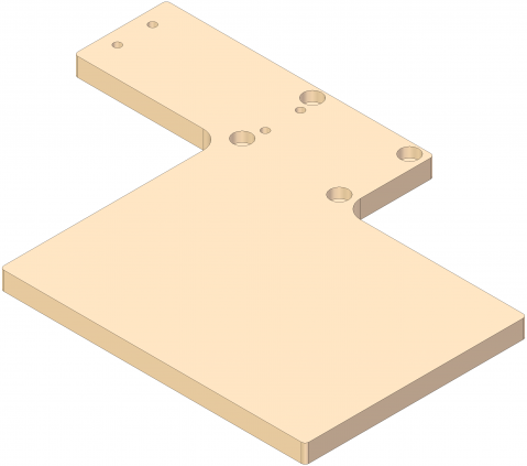 VIPER - 10143.007.D-016 - PLACA SUPORT 5