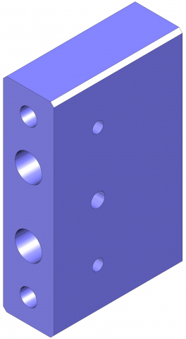 26022 - Omnia Pannarello Assembly - 26022.001.D-015 - PLACA SUPORT 5