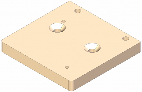 10158 - 10158.006.D-010 - PLACA SUPORT PRIZA