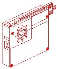 CONVEIOARE - REXROTH - 3842537621, CARCASA PENTRU ACTIOANRE AS2/R VPLUS RIGHT
