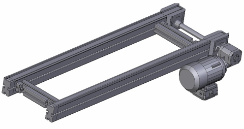 MECANICE - REXROTH - 3842999716,  SEGMENT DE CUREA BS2 320x1225 mm