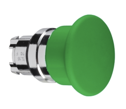 BUTOANE - SCHNEIDER - CAP BUTON CIUPERCA D22 VERDE CU REVENIRE