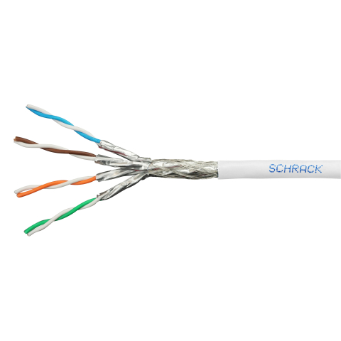 CABLURI - SCHRACK - CABLU S/FTP CAT.7 4X2XAWG23/1 1000MHZ,LS0H,DCA,40%,ALB