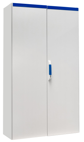 DULAPURI - SCHRACK - DULAP COMPACT CU DOUA USI, 1800X1000X400MM, RAL 7035 IP54