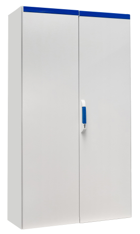 DULAPURI - SCHRACK - DULAP COMPACT CU DOUA USI, 1800X1000X400MM, RAL 7035 IP54