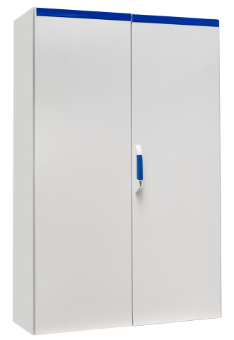 DULAPURI - SCHRACK - DULAP COMPACT CU DOUA USI, 1800X1200X400MM, RAL 7035 IP54