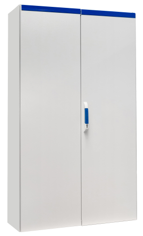 DULAPURI - SCHRACK - DULAP COMPACT CU DOUA USI, 2000X1200X400MM, RAL 7035 IP54