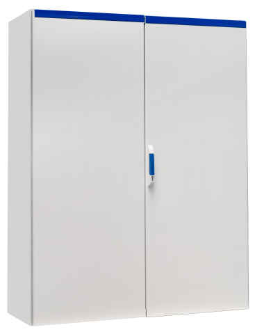 DULAPURI - SCHRACK - DULAP COMPACT CU DOUA USI, 2000X1600X500MM, RAL 7035 IP54