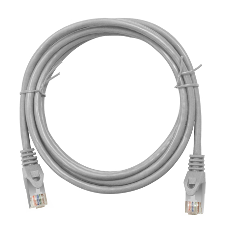 PATCHCABLU - SCHRACK - PATCHCABLU CAT.6 ECRANAT RJ45 GRI 5,0M