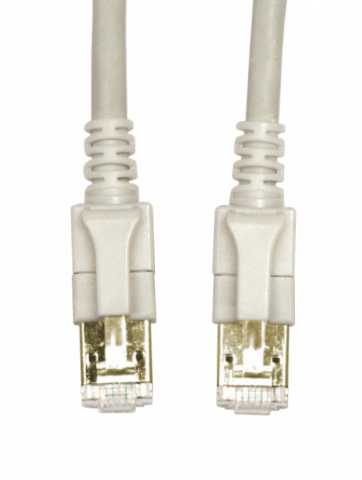 PATCHCABLU - SCHRACK - PATCHCABLU CAT6A CU LED ECRANAT RJ45 GRI 10GB 3,0M