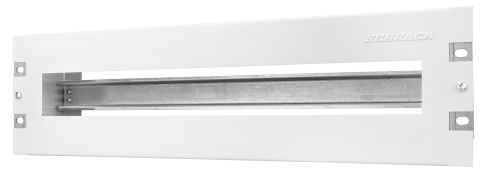 IT - SCHRACK - SUPORT 19" PT. APARATAJ MODULAR, CU PL. DECUPAT, 3U, RAL7035