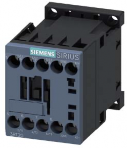 RELEE - SIEMENS - 3RT2016-1BB42, POWER CONTACTOR, AC-3E/AC-3, 9 A, 4 KW / 400 V
