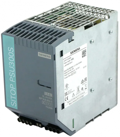 SURSE DE ALIMENTARE - SIEMENS - 6EP14362BA10, SITOP PSU300S 20 IMPUT: 400-500 V 3 AC OUTPUT