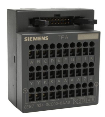 DEPOZIT - SIEMENS - 6ES79240CC000AA0, TERMINAL BLOCK TPA ANALOG SCREW TERM