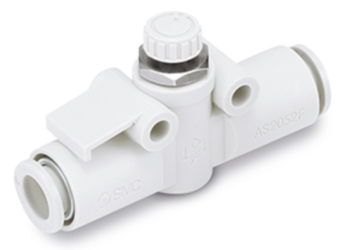PNEUMATICA - SMC - AS1002F-04-X214, DROSEL DE CALE TIP IN LINIE