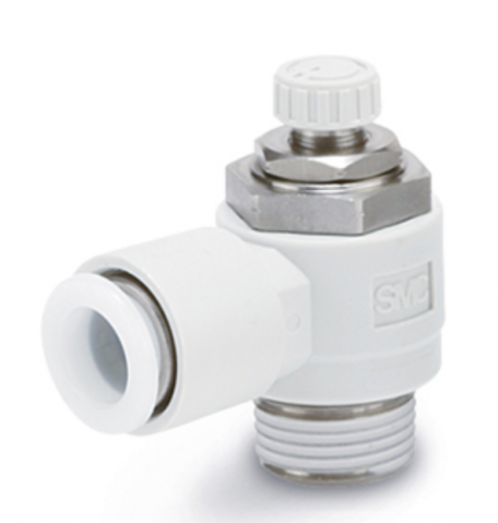 PNEUMATICA - SMC - AS2201F-01-06S, DROSEL DE CALE METER OUT