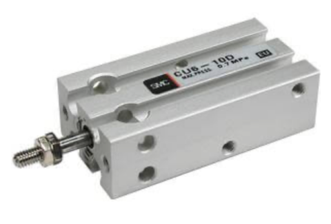 SMC - SMC - CUK6-25D, FREE MOUNT CYLINDER ø6 STR=25, NON-ROTATING