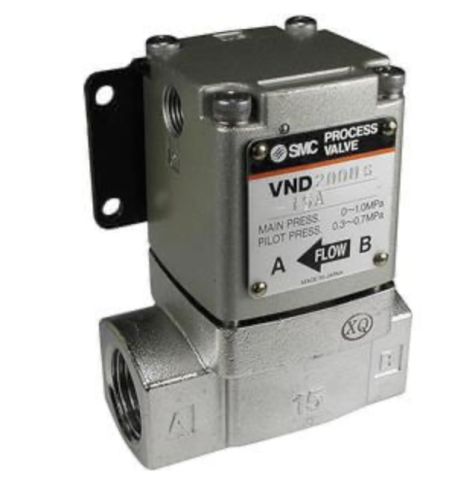 AER - SMC - EVND200DS-F10A-L, 2 PORT PROCESS VALVE