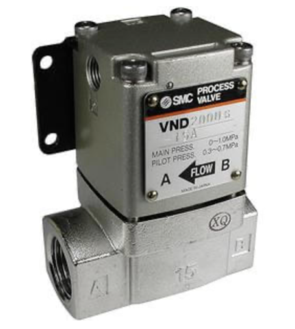 SOLENOID - SMC - EVND600D-40F, 2 PORT PROCESS VALVE