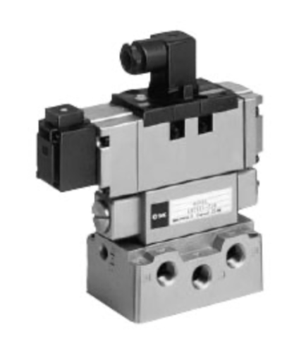 SOLENOID - SMC - EVS7-8-FG-D-9CVO-Q(24VAC), ISO 5599-1 SOLENOID VALVE