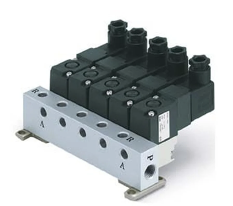 MANIFOLD - SMC - EVV317-02-021-02F, MANIFOLD BASE