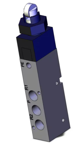 MECANICE - SMC - EVZM550-F01-06, 5 PORT MECHANICAL VALVE