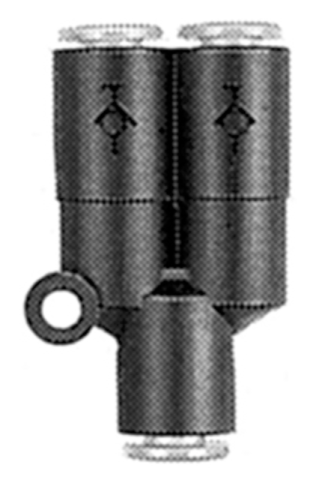 SMC - SMC - KCU10-00, UNION 'Y' FITTING