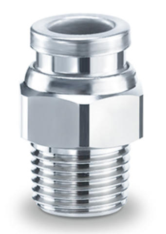 FITINGURI - SMC - KQB2H06-01, METRIC SIZE BRASS ONE-TOUCH FITTING