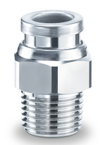 DEPOZIT - SMC - KQB2H16-03S, METRIC SIZE BRASS ONE-TOUCH FITTING