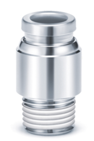 AUTOMATIZARI - SMC - KQB2S12-G03, METRIC SIZE BRASS ONE-TOUCH FITTING