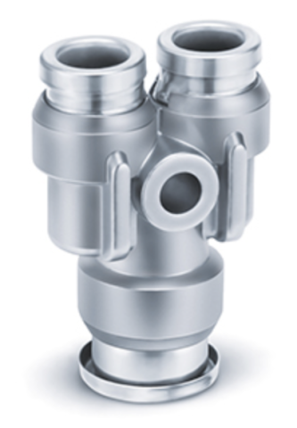 DEPOZIT - SMC - KQB2U10-12, METRIC SIZE BRASS ONE-TOUCH FITTING