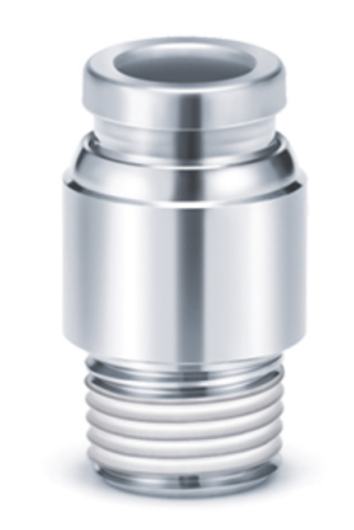 SMC - KQG2S04-M5, HEXAGON SOCKET HEAD MALE CONNECTOR
