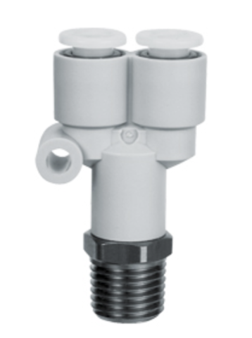 DEPOZIT - SMC - KQUD06-01S, MALE 'Y' 4x6mm-R 1/8